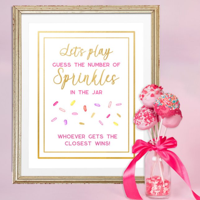 Guess the Sprinkles Doughnut Party Activity Game S (Creator Uploaded)