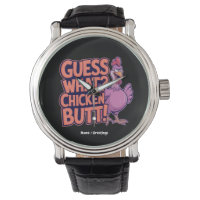 Guess What? Chicken Butt! Funny Design