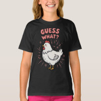 Guess What Chicken Butt Funny Preppy