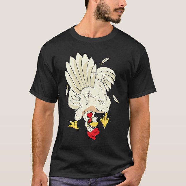 Guess What Chicken Butt Funny Women Men Silly 1 T-Shirt (Front)