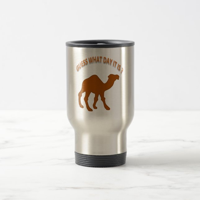 Guess What Day it is?-  Hump Day Camel - Mug (Center)