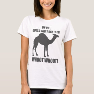 Guess What Day It Is Hump Day Camel T-shirt