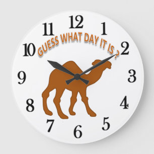 Guess What Day It Is? Hump Day commercial - Clock