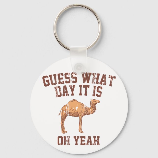 GUESS WHAT DAY IT IS? KEY RING (Front)