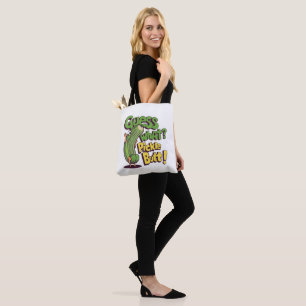 Guess What_ Pickle Butt! Funny Cucumber Tote Bag