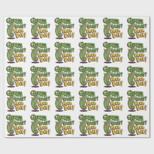 Guess What_ Pickle Butt! Funny Cucumber Wrapping Paper