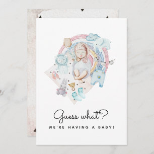 Guess What Pregnancy Reveal Having Baby Announcement