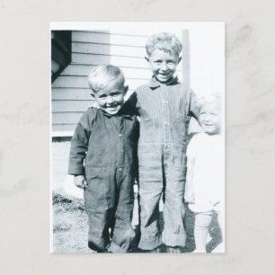 Guess what we did! postcard