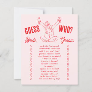 Guess Who Bridal Shower Game Girls Gone Mild