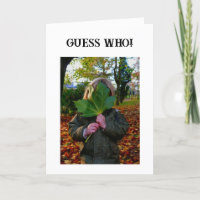 GUESS WHO FRIENDSHIP CARD