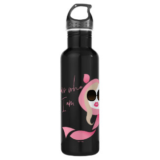 Guess Who I Am - The White Lotus 710 Ml Water Bottle