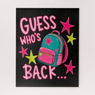 Guess Who's Back Again Funny Back to School Jigsaw Puzzle