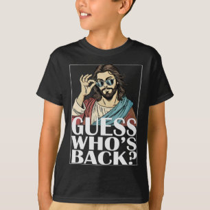Guess Whos Byck Jesus Easter Tee Religious Graphic
