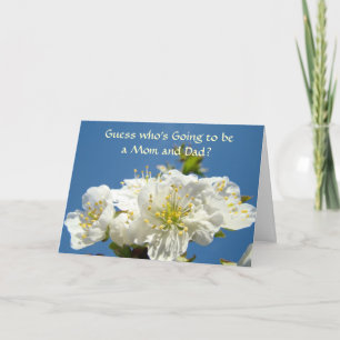 Guess who's going to be a Mum & Dad! Shower Invitation