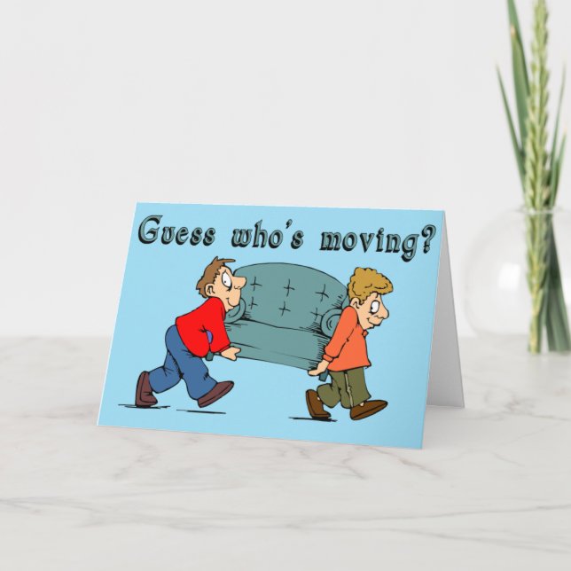 Guess Who's Moving Customise Cards (Front)