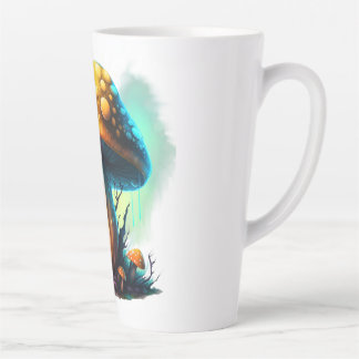 Guessowii Amanita Muscaria  Latte Mug