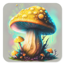 Guessowii Amanita Muscaria Sticker