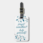 Guest Bathroom Toiletries Tag