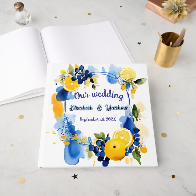 Guest Book (Front Open)