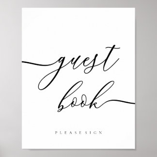 Guest Book Clean Simple