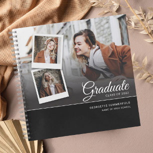 Guest Book Graduation 2024 Party Grad Script Photo