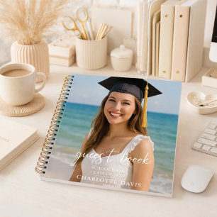 Guest book graduation photo script 