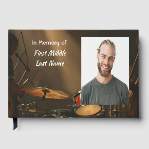 Guest Book Musician Drummer Music