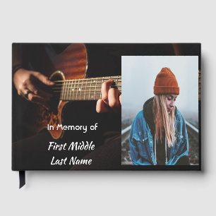 Guest Book Musician Guitar Player Music