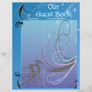 Guest Book Pages for Wedding Album