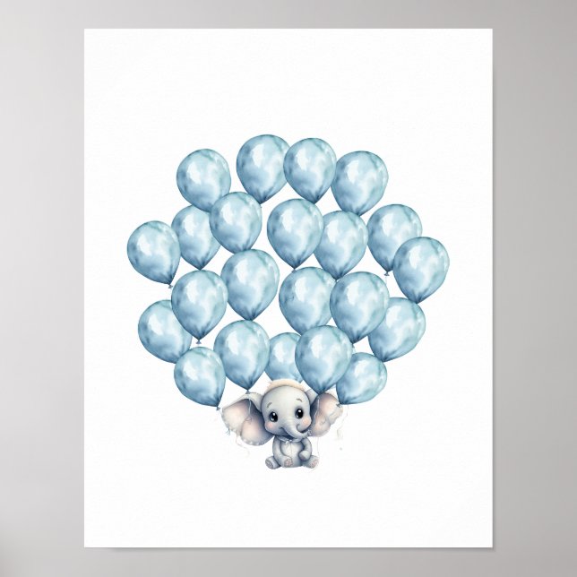 Guest Book Poster, Sign a Balloon, Guestbook (Front)