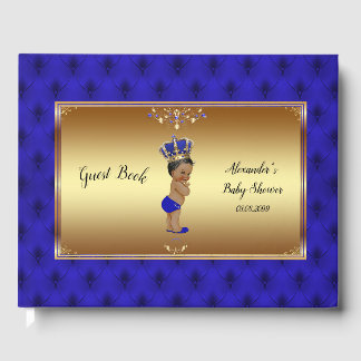 Guest Book Royal Blue Boy,guest book baby shower