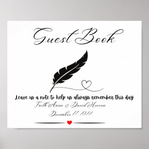 Guest Book Table sign