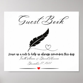 Guest Book Table sign