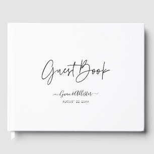 Guest Book Wedding Attendance Guestbook Decor G400
