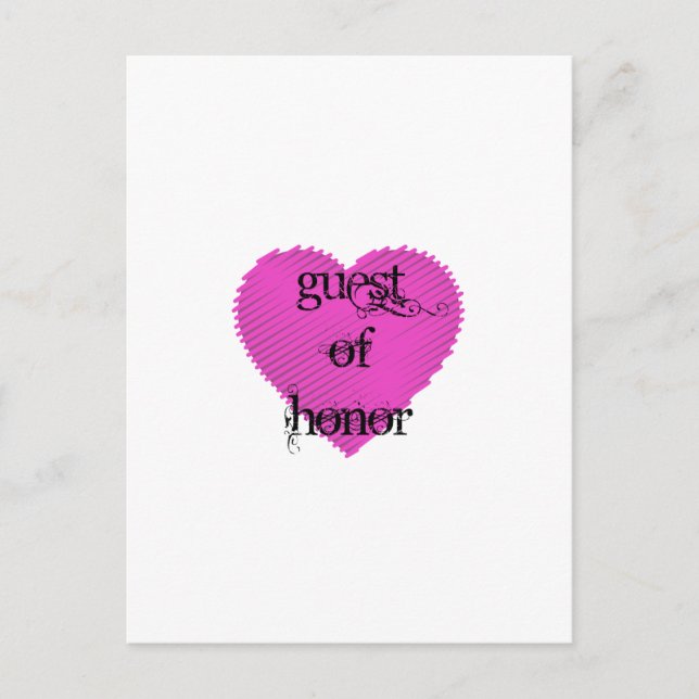 Guest of Honour Postcard (Front)