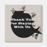 Guest Thank You Rental Home Torn Paper Promotional