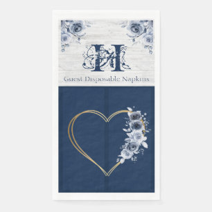 Guest Towel Disposable (50) Ocean Theme Chic Napkin