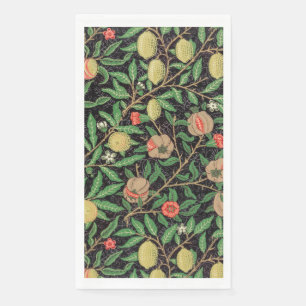 GUEST TOWEL : WILLIAM MORRIS : POMEGRANATES NAPKIN