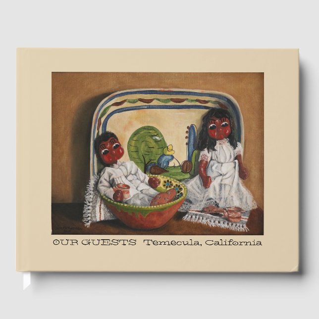 Guestbook Temecula wedding guest book wedding doll (Front)