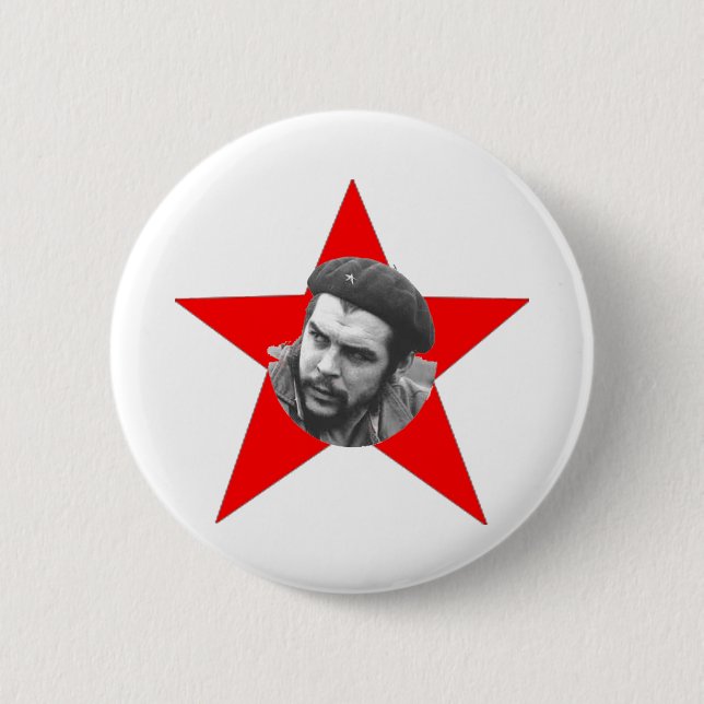 GUEVARA 6 CM ROUND BADGE (Front)