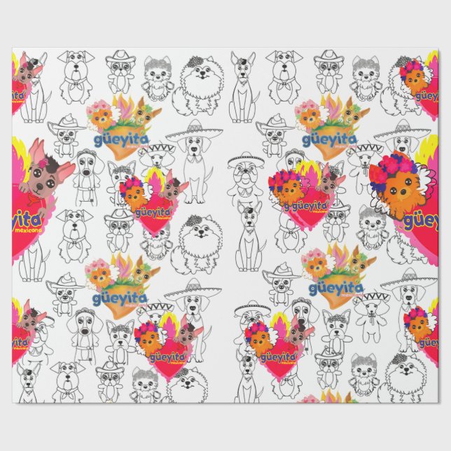 Gueyita Wrapping paper (Seam)