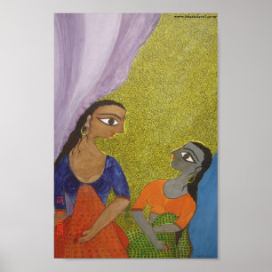 Guftagu by Bharti Dayal Poster