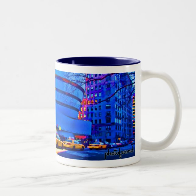Guggenheim1 Pop Two-Tone Coffee Mug (Right)