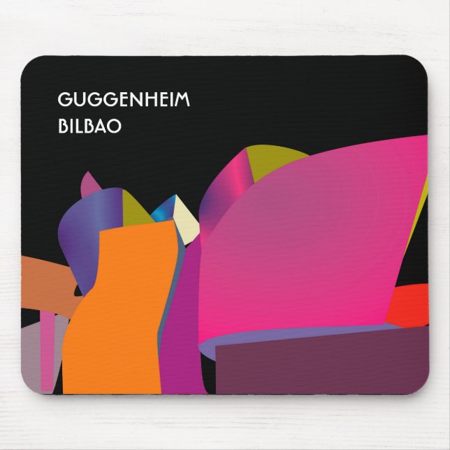 Guggenheim Bilbao Mouse Mat (Front)