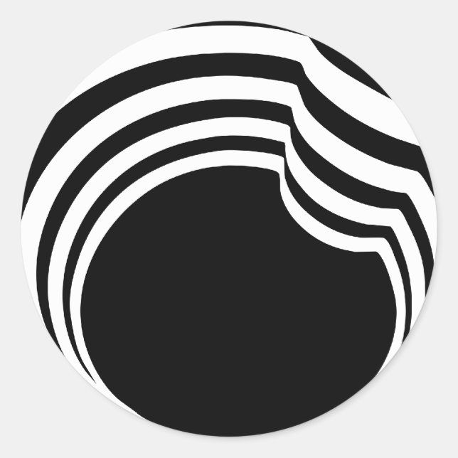 GUGGENHEIM CLASSIC ROUND STICKER (Front)