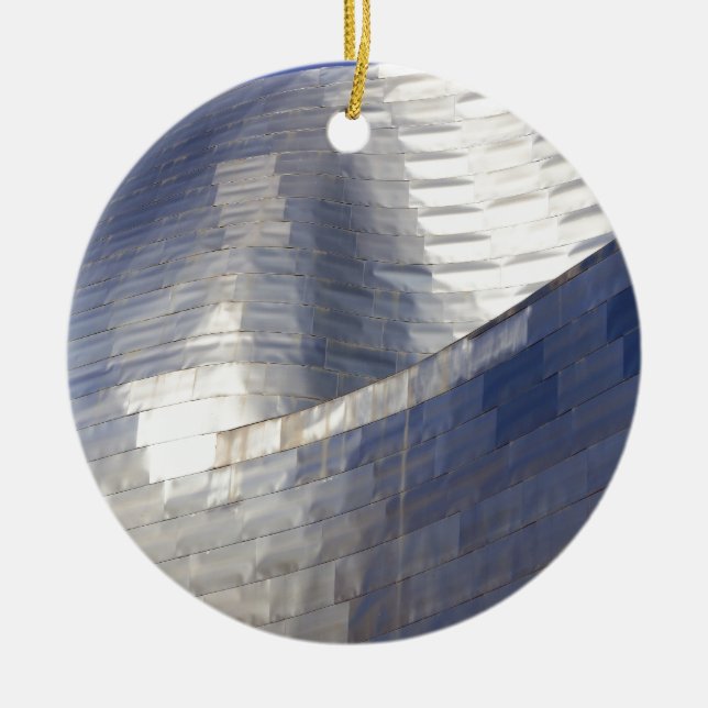 Guggenheim Museum, Bilbao Ceramic Tree Decoration (Front)