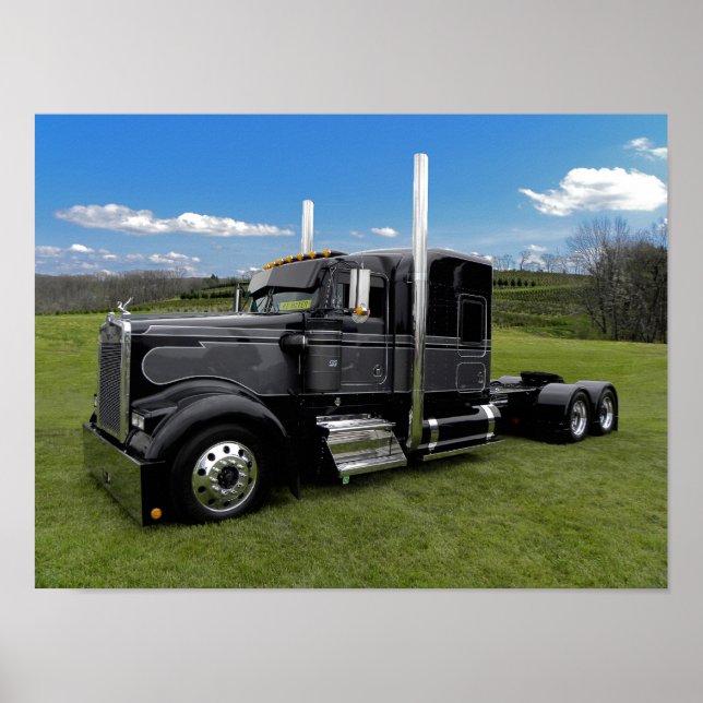 Guida Kenworth W900L Poster (Front)
