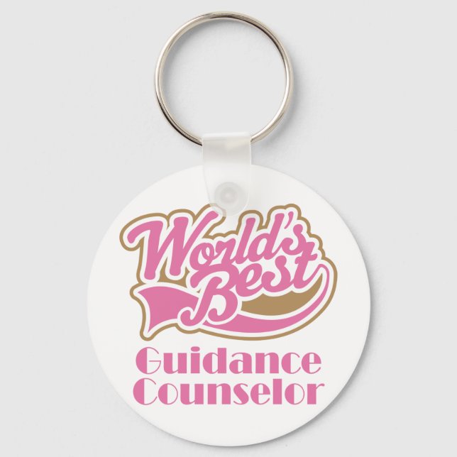 Guidance Counsellor Gift Key Ring (Front)