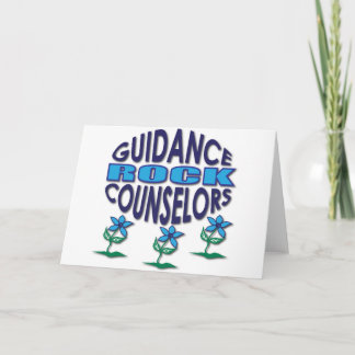 Guidance Counsellors Gifts Holiday Card