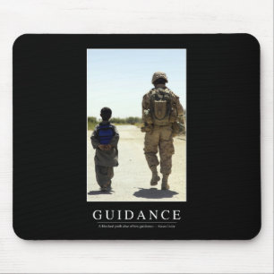 Guidance: Inspirational Quote Mouse Mat